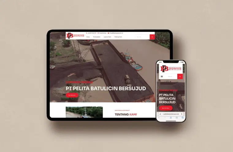 Portfolio website company profile
